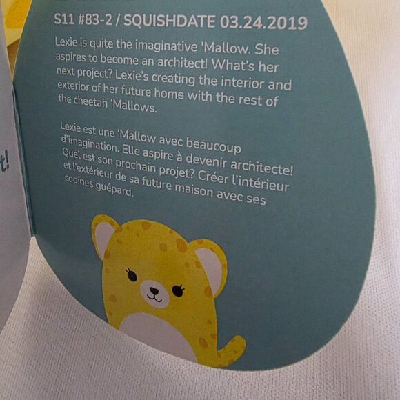 Lexie the Cheetah Squishmallow - Picture 4 of 4